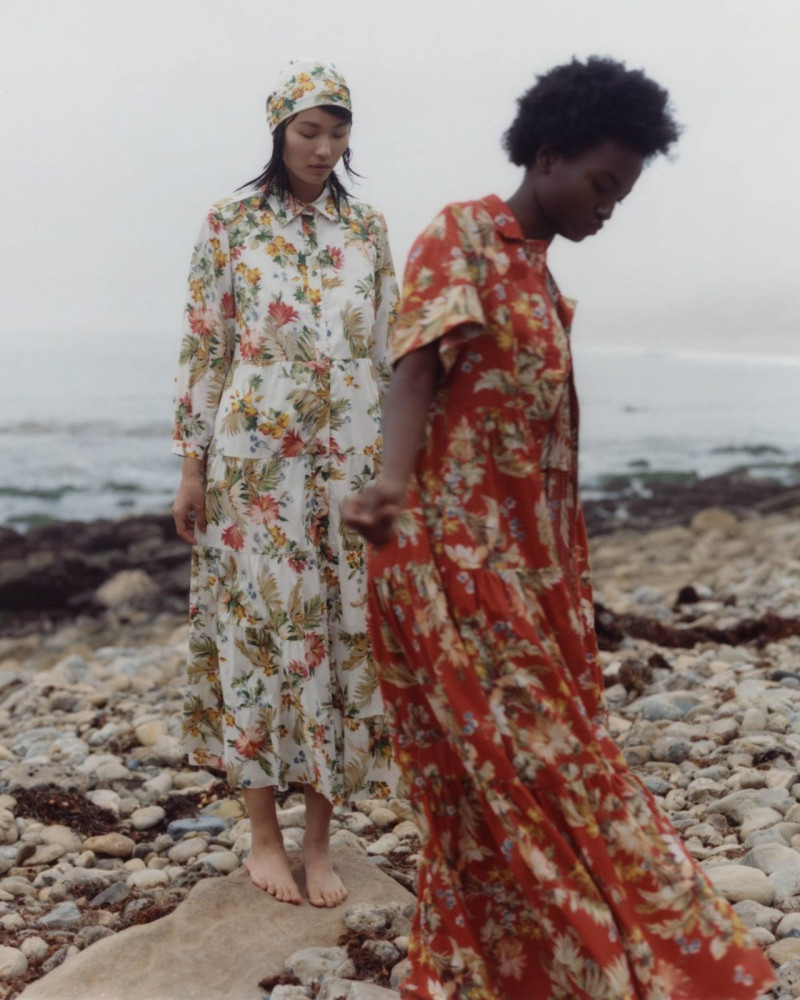 Erdem Vacation advertisement for Pre-Fall 2022