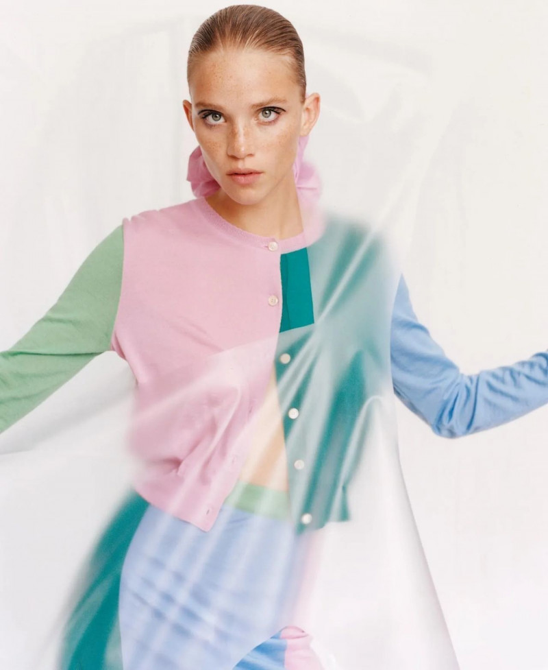 Rebecca Leigh Longendyke featured in  the Eenk U for Utopia advertisement for Spring/Summer 2022