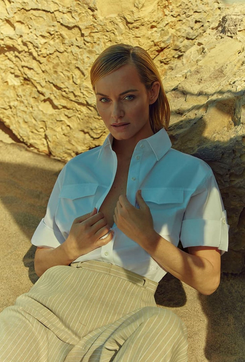 Amber Valletta featured in  the Karl Lagerfeld x Amber Valletta advertisement for Spring/Summer 2022