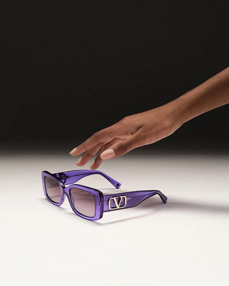 Valentino Eyewear advertisement for Spring/Summer 2022