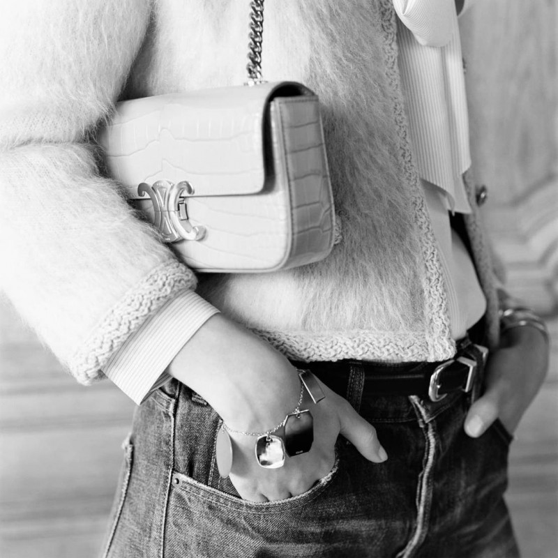 Patrycja Piekarska featured in  the Celine Baie des Anges advertisement for Spring/Summer 2022
