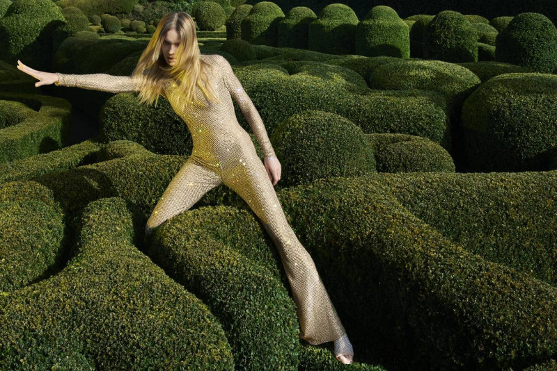 Natalia Vodianova featured in  the Stella McCartney advertisement for Spring/Summer 2022