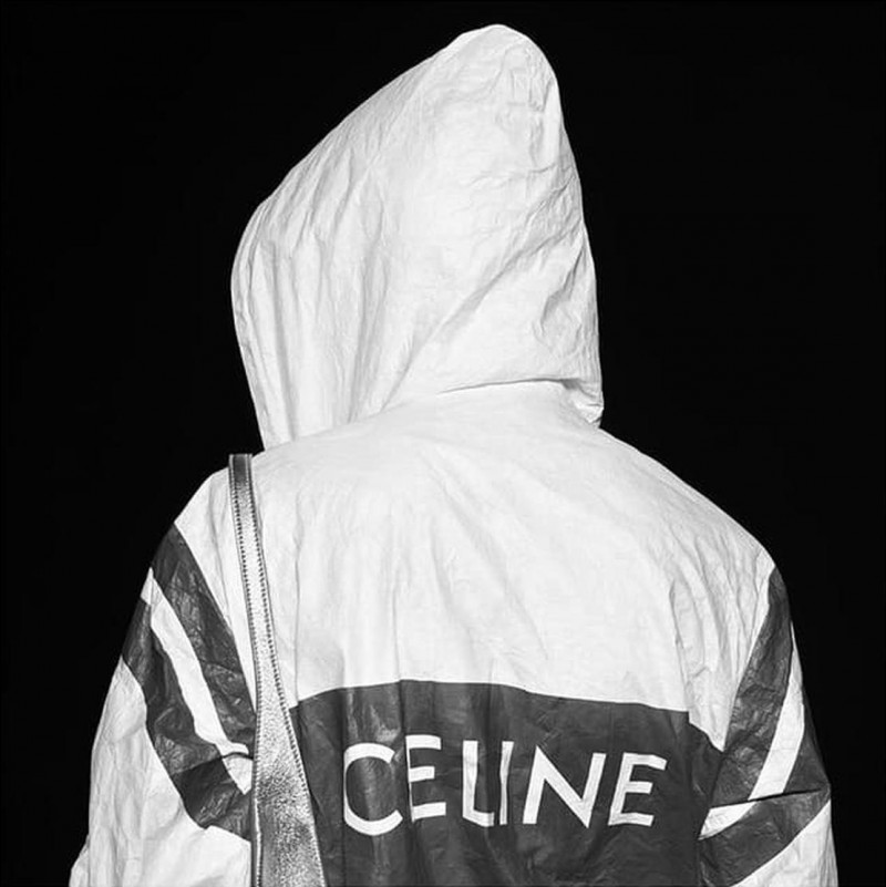 Sara Grace Wallerstedt featured in  the Celine advertisement for Spring/Summer 2022