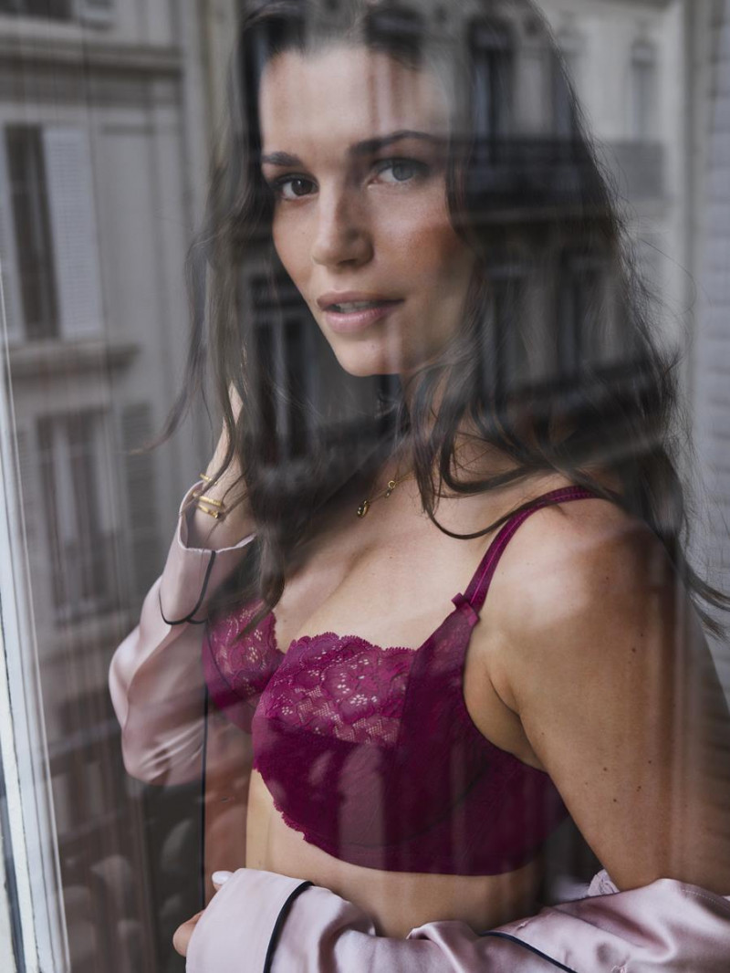 Sabrina Laporte featured in  the Panache Lingerie advertisement for Autumn/Winter 2018