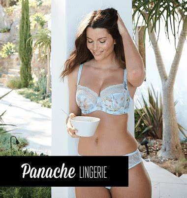 Sabrina Laporte featured in  the Panache Lingerie advertisement for Spring/Summer 2020