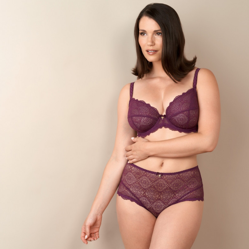 Sabrina Laporte featured in  the Luxam Lingerie catalogue for Autumn/Winter 2022