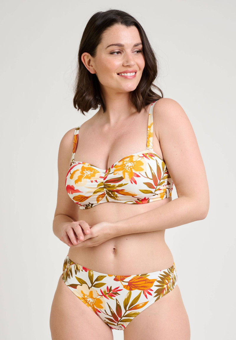 Sabrina Laporte featured in  the Sans Complexe Swim catalogue for Spring/Summer 2022