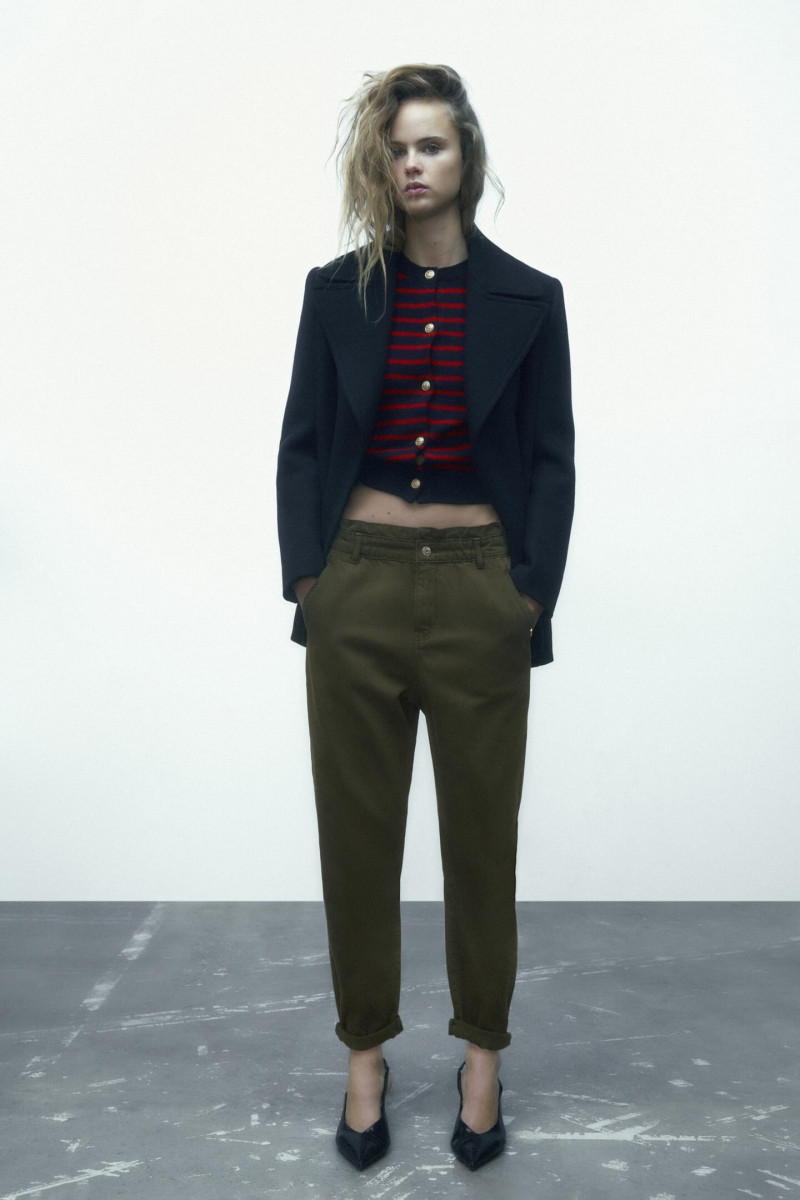 Olivia Vinten featured in  the Zara catalogue for Spring/Summer 2023