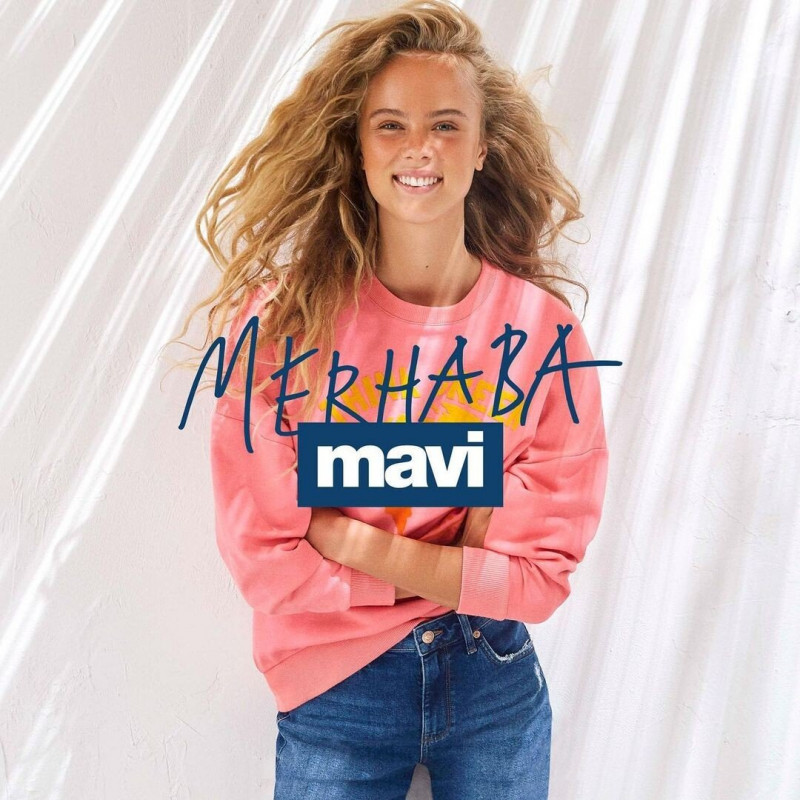 Olivia Vinten featured in  the Mavi advertisement for Spring/Summer 2020