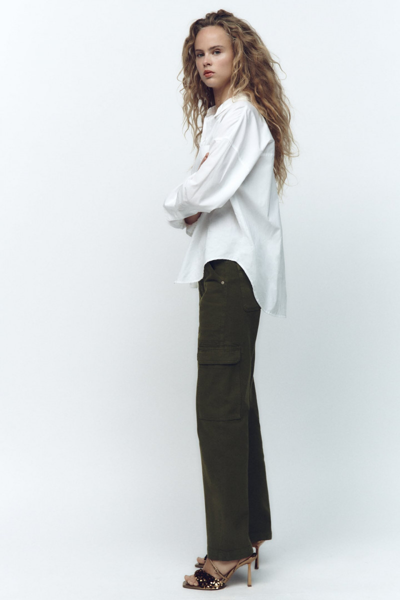 Olivia Vinten featured in  the Zara catalogue for Winter 2022