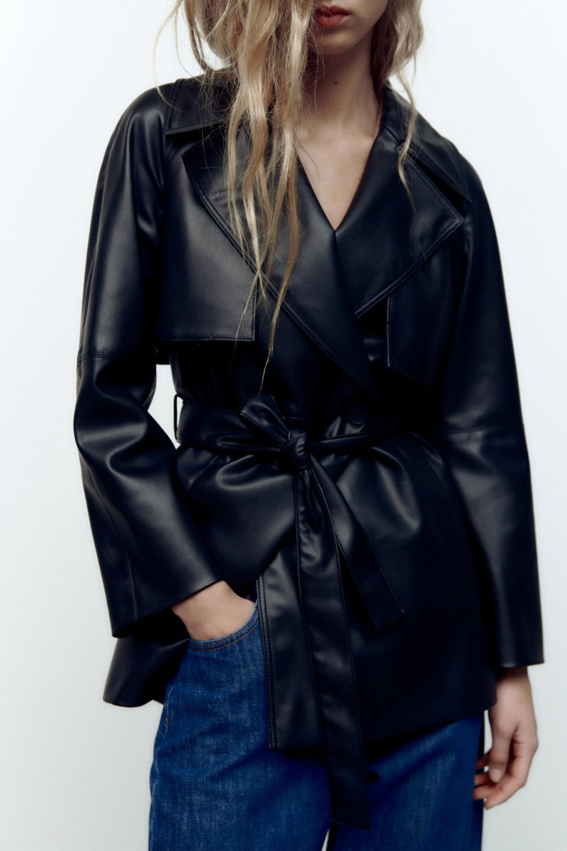 Olivia Vinten featured in  the Zara catalogue for Winter 2022