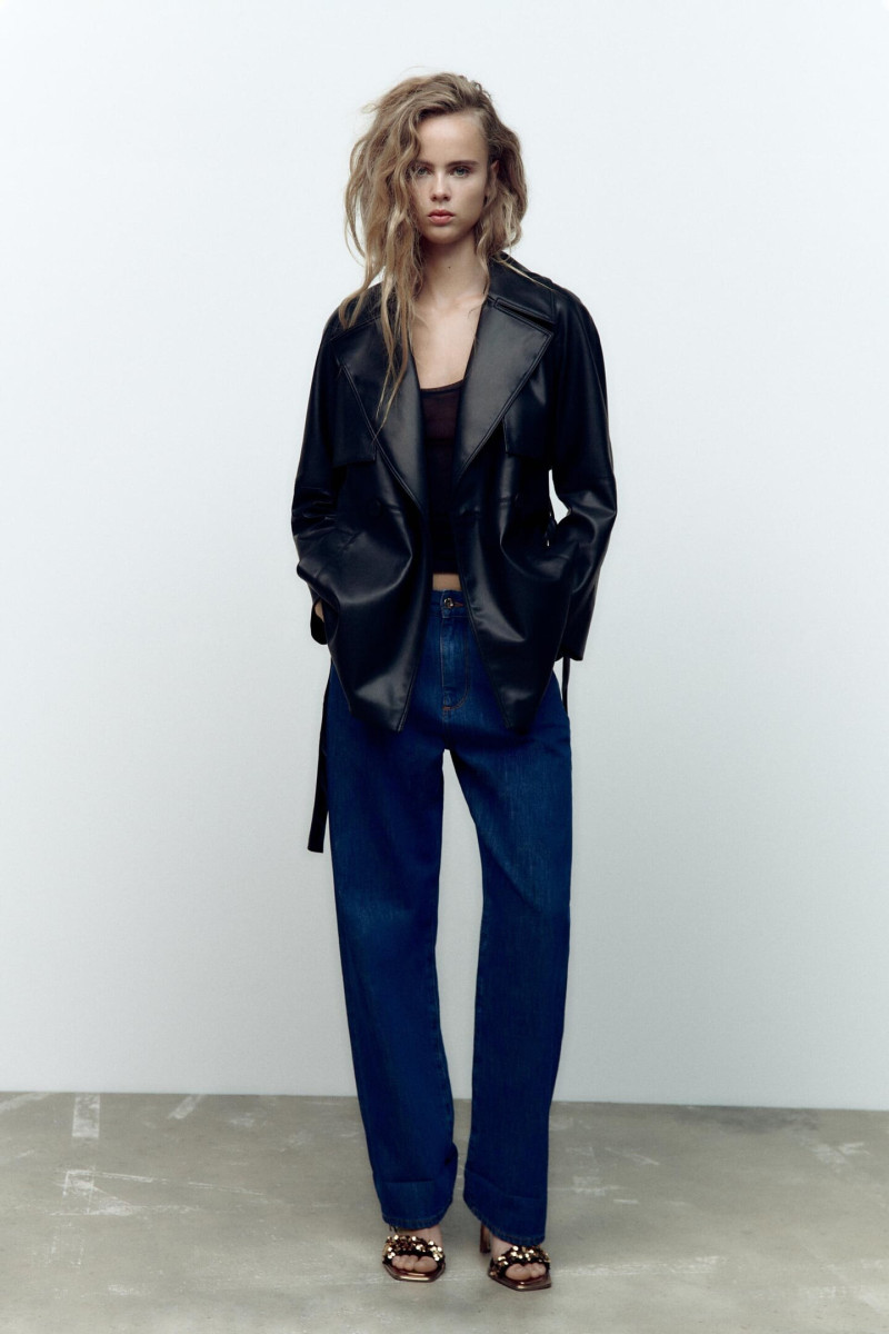 Olivia Vinten featured in  the Zara catalogue for Winter 2022