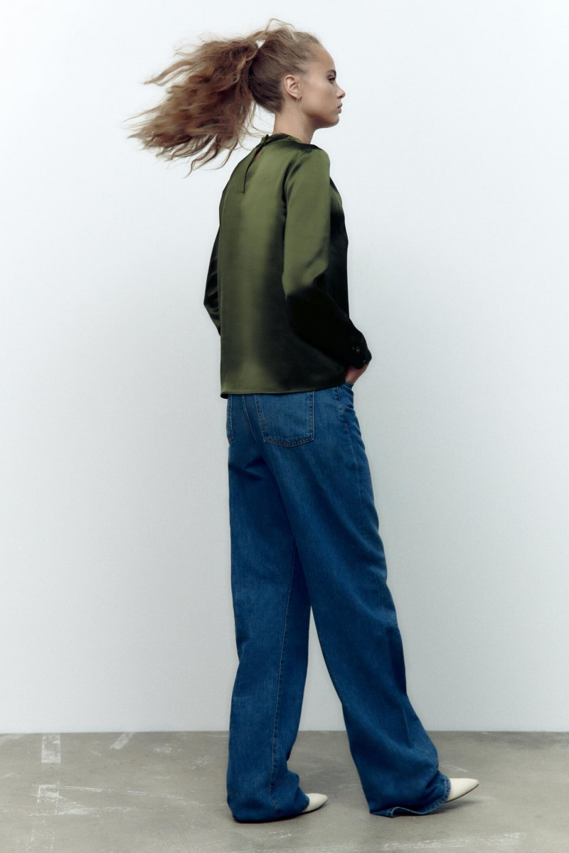 Olivia Vinten featured in  the Zara catalogue for Winter 2022