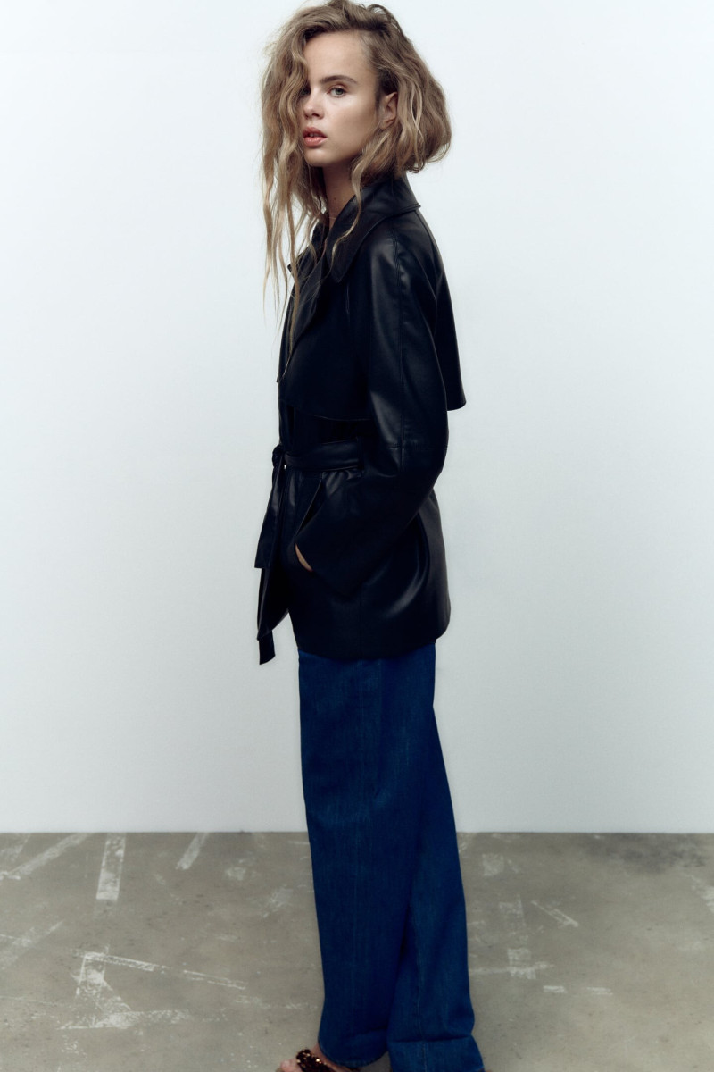 Olivia Vinten featured in  the Zara catalogue for Winter 2022