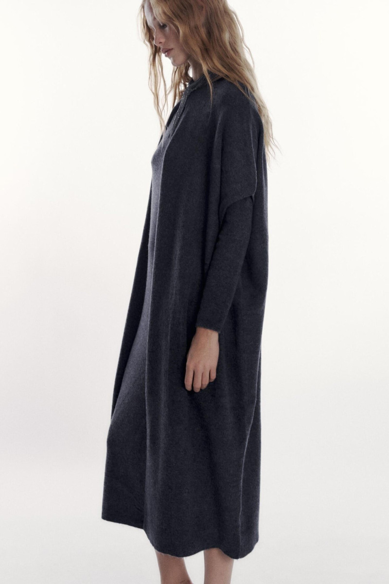 Tess Summer Carter featured in  the Zara catalogue for Winter 2022