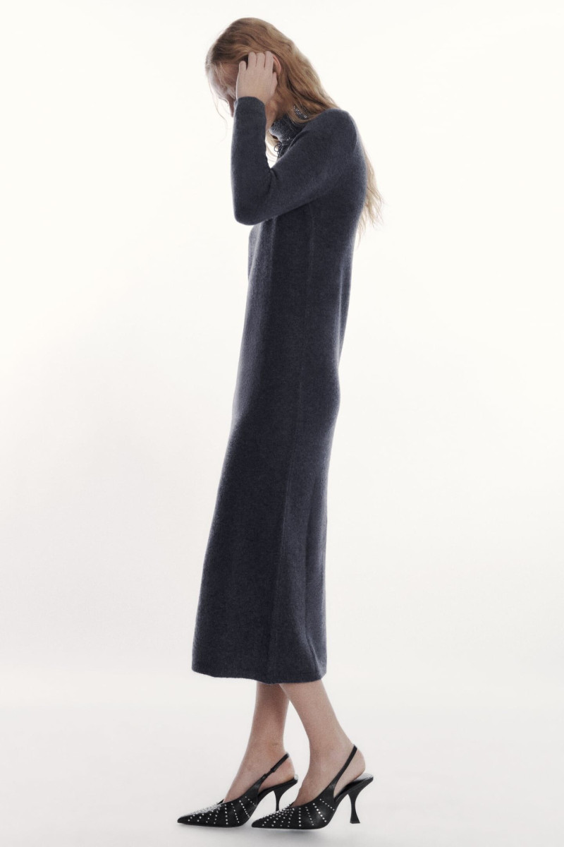 Tess Summer Carter featured in  the Zara catalogue for Winter 2022