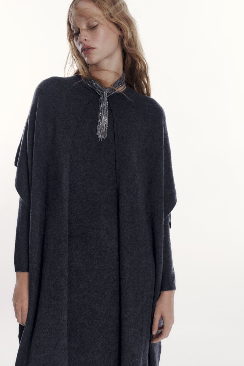 Tess Summer Carter featured in  the Zara catalogue for Winter 2022
