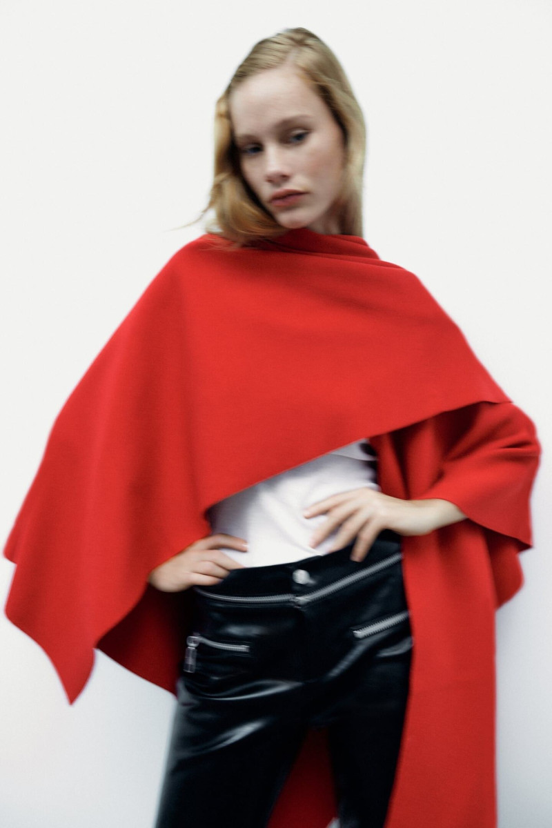 Tess Summer Carter featured in  the Zara catalogue for Winter 2022