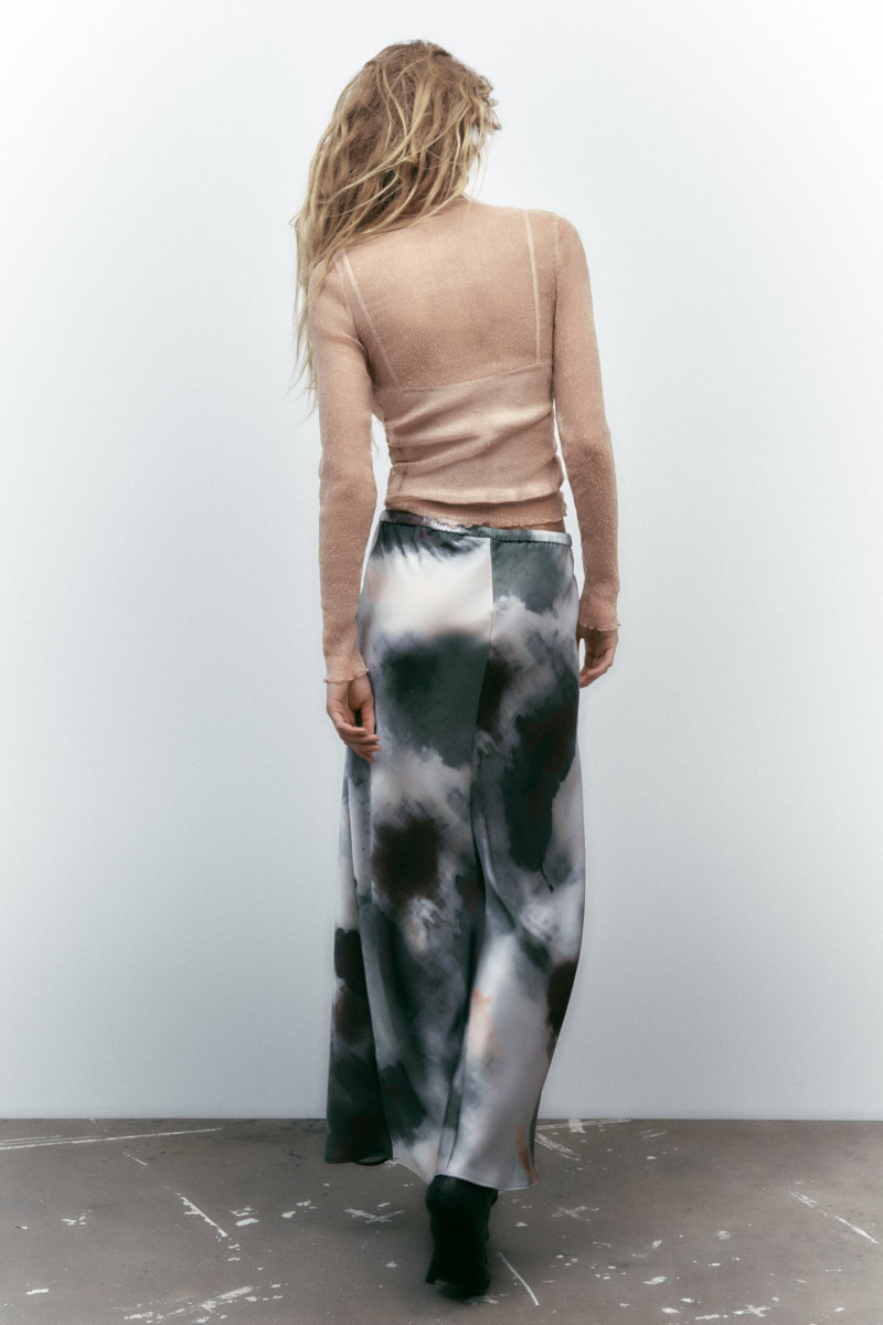 Olivia Vinten featured in  the Zara catalogue for Winter 2022