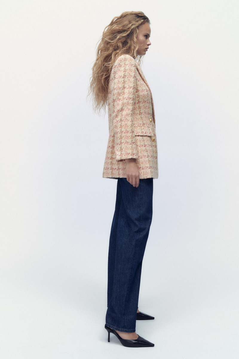 Olivia Vinten featured in  the Zara catalogue for Winter 2022