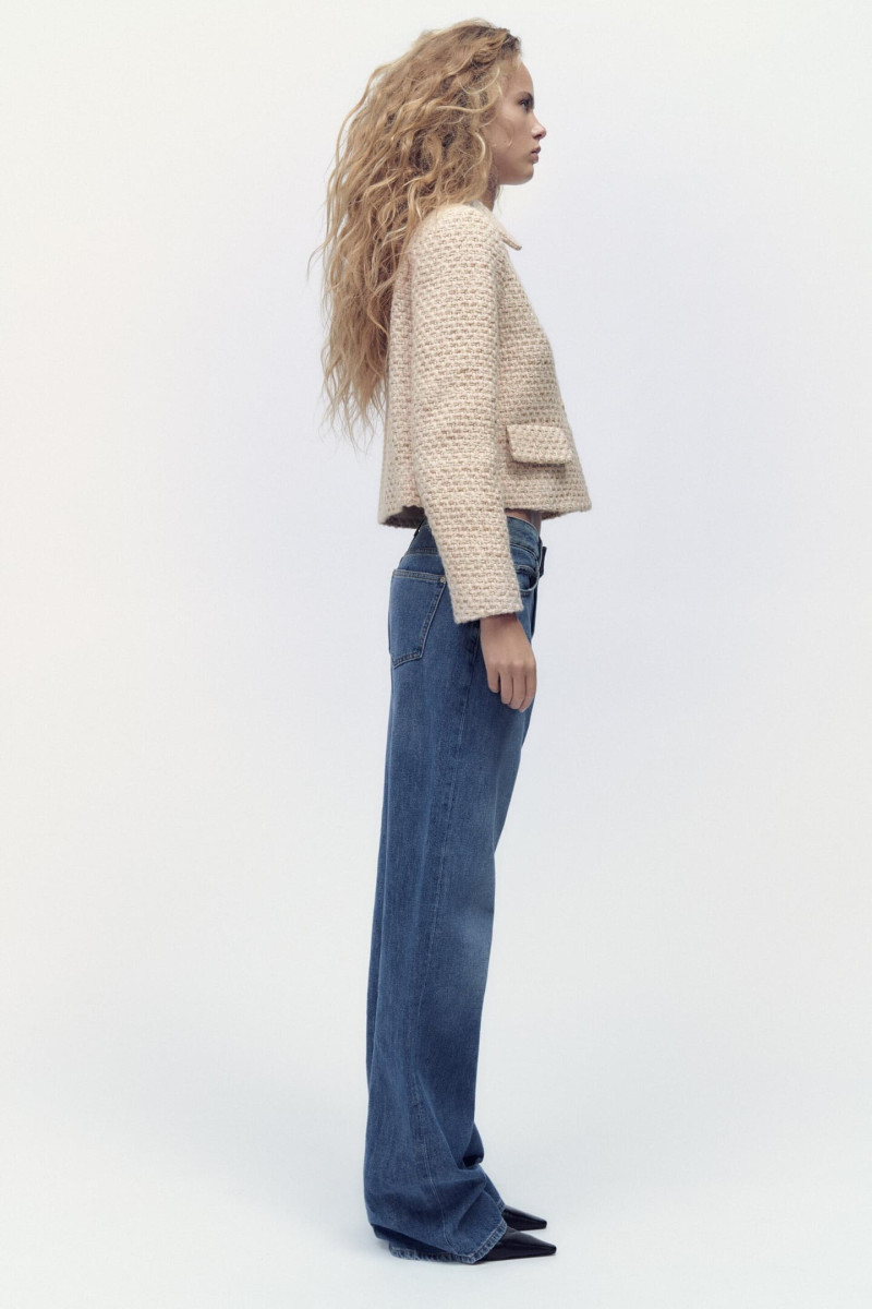 Olivia Vinten featured in  the Zara catalogue for Winter 2022