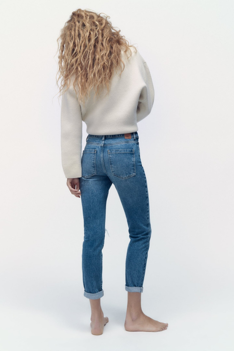 Olivia Vinten featured in  the Zara catalogue for Winter 2022