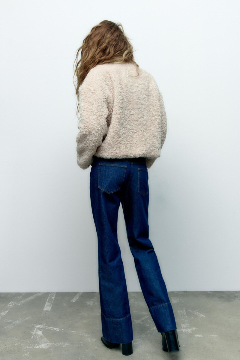 Olivia Vinten featured in  the Zara catalogue for Winter 2022