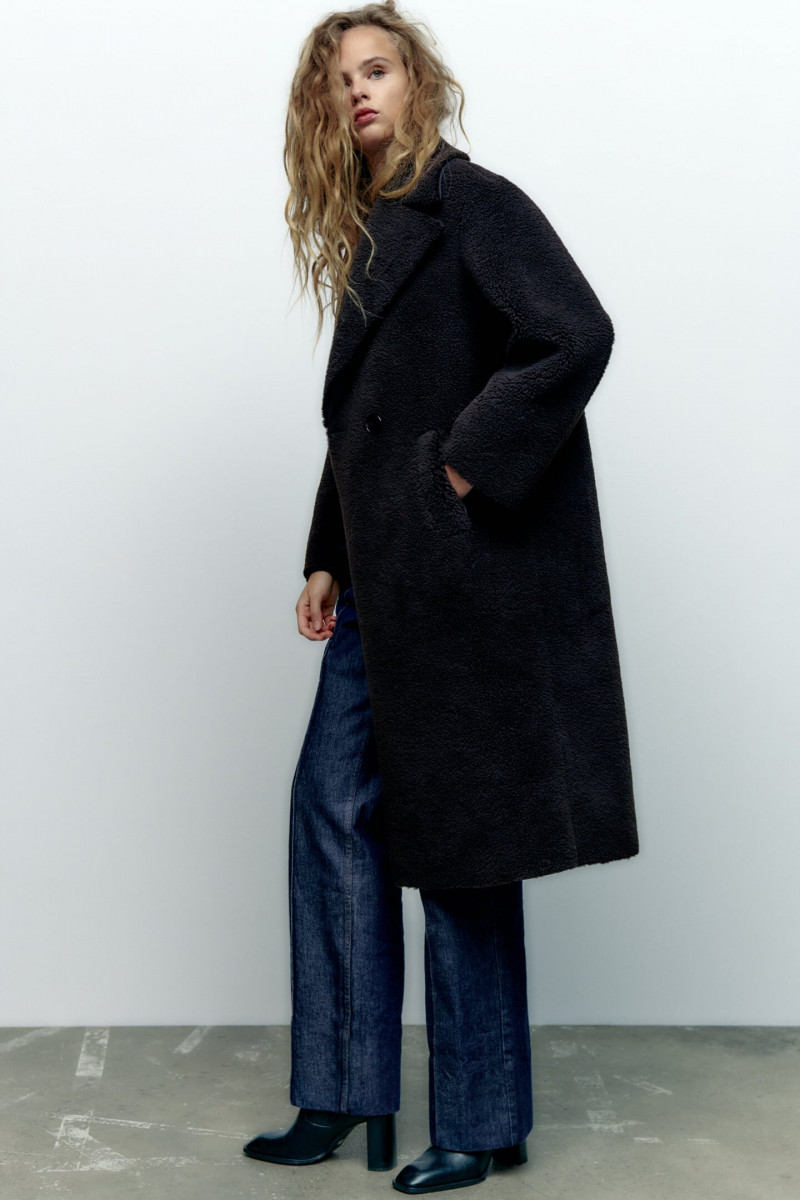 Olivia Vinten featured in  the Zara catalogue for Winter 2022