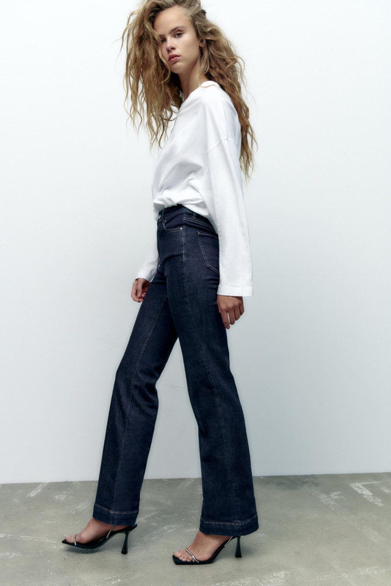 Olivia Vinten featured in  the Zara catalogue for Winter 2022