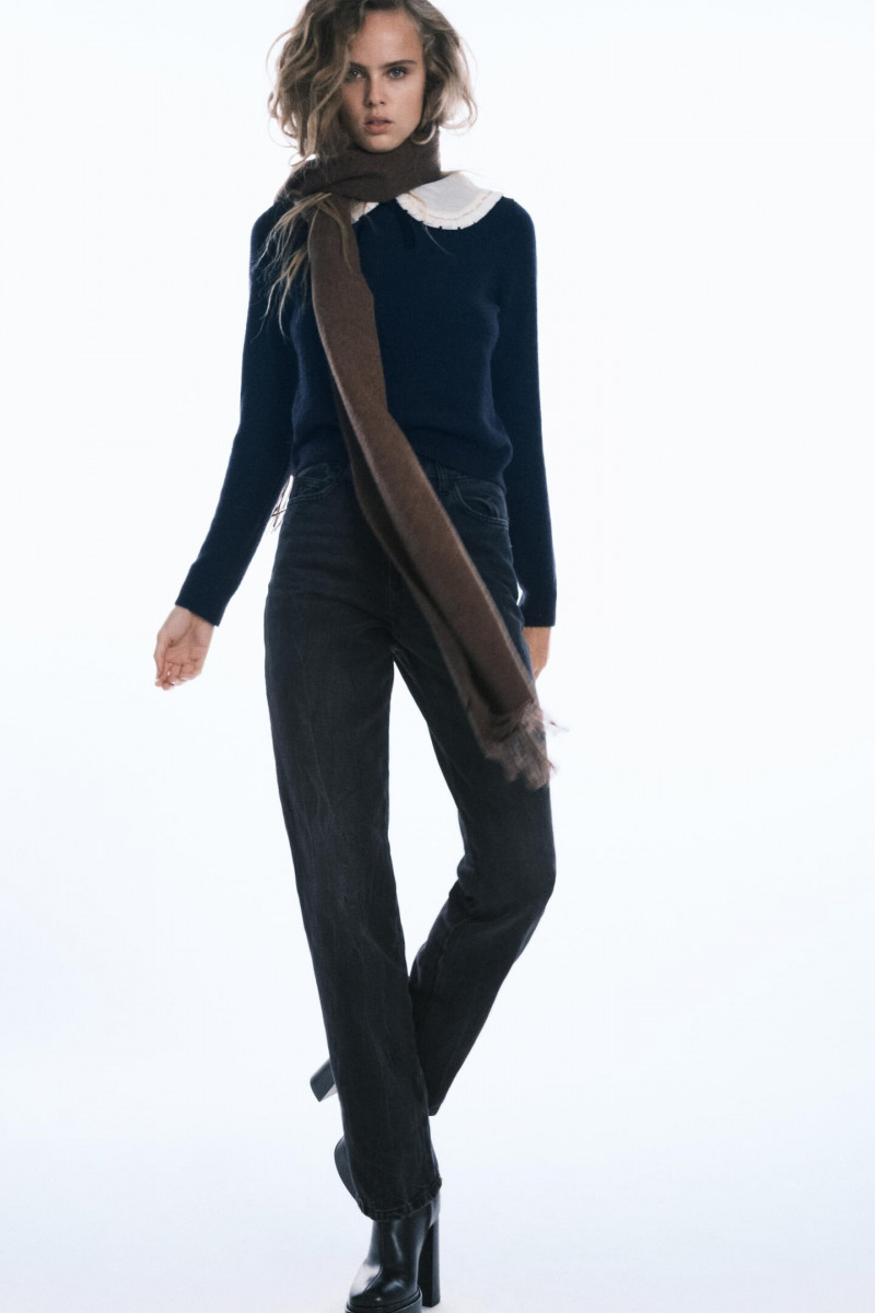 Olivia Vinten featured in  the Zara catalogue for Winter 2022