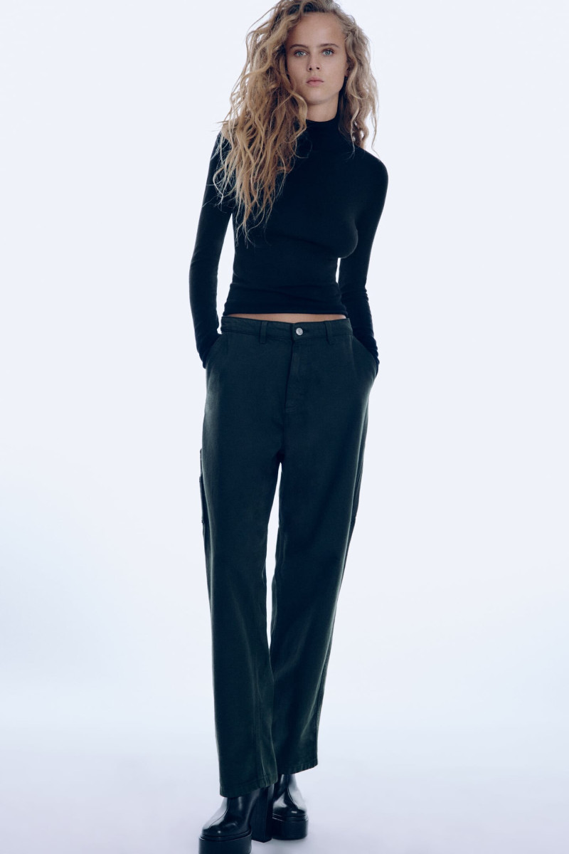 Olivia Vinten featured in  the Zara catalogue for Winter 2022