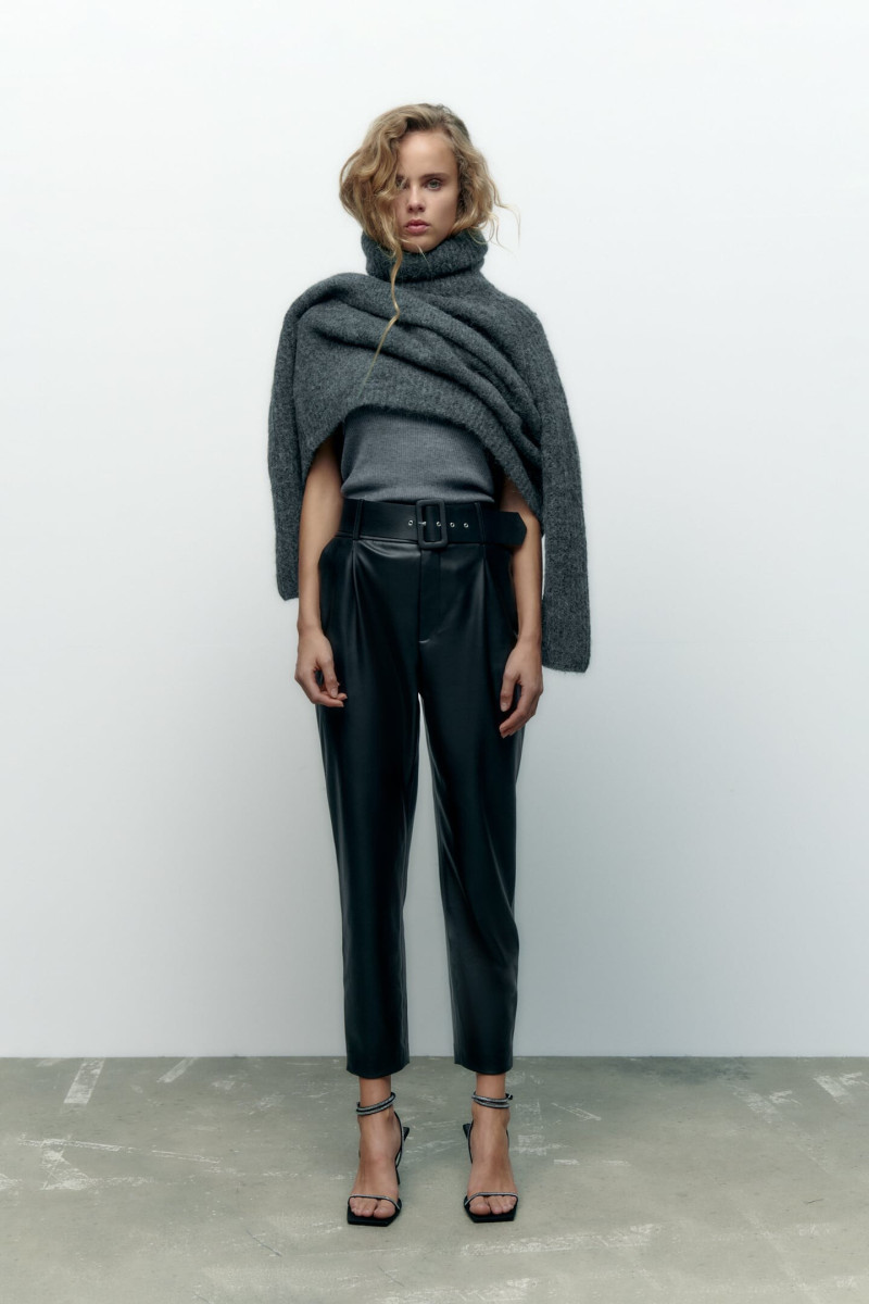 Olivia Vinten featured in  the Zara catalogue for Winter 2022