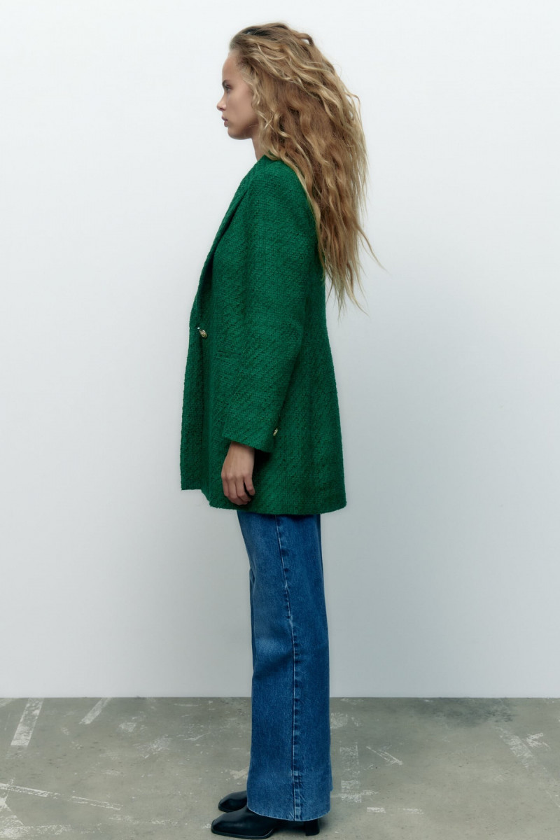 Olivia Vinten featured in  the Zara catalogue for Winter 2022