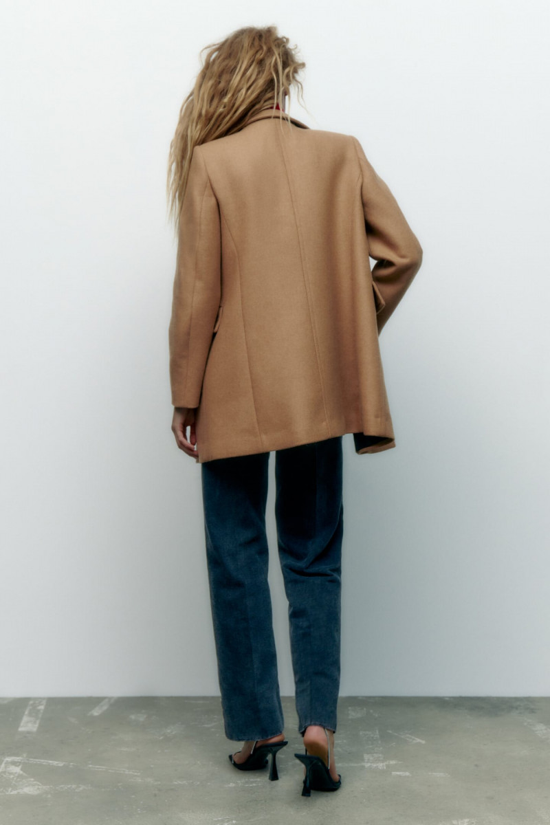 Olivia Vinten featured in  the Zara catalogue for Winter 2022