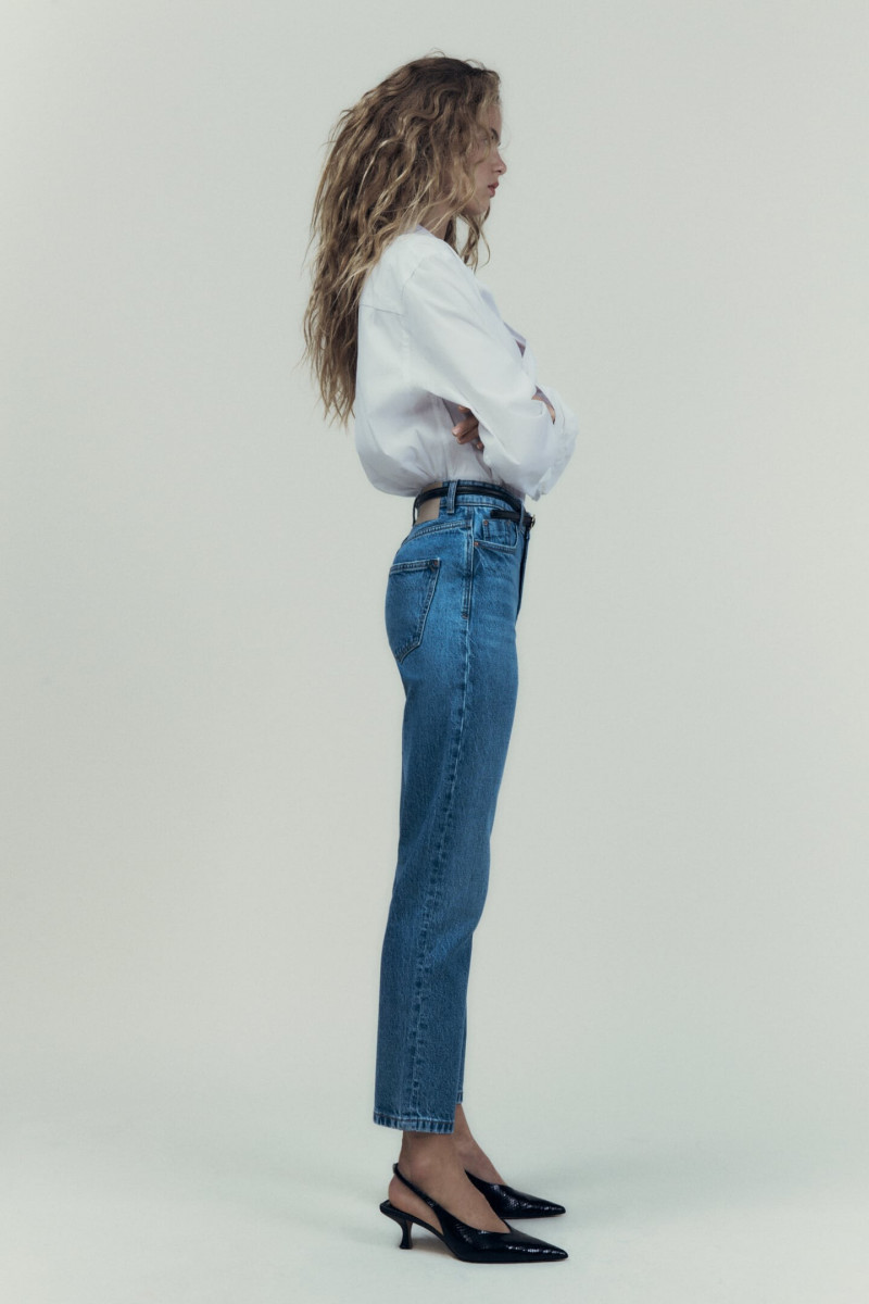 Olivia Vinten featured in  the Zara catalogue for Pre-Spring 2023