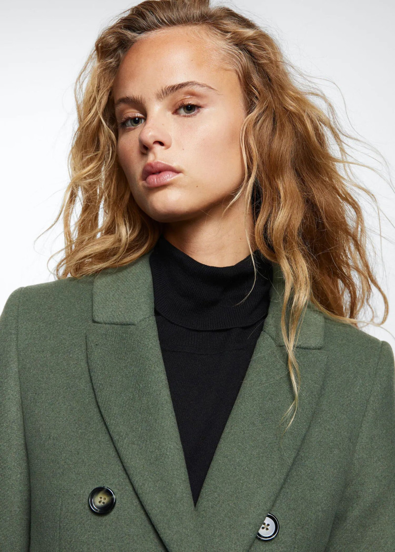 Olivia Vinten featured in  the Mango catalogue for Autumn/Winter 2022