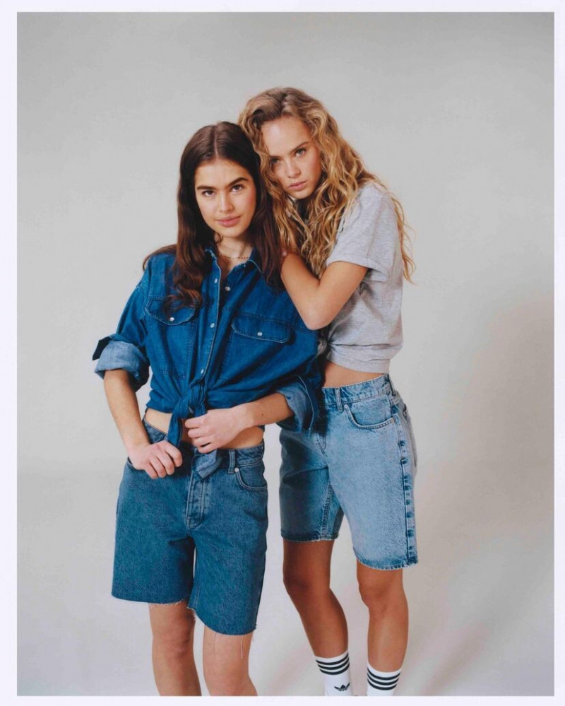 Olivia Vinten featured in  the Own Denim advertisement for Autumn/Winter 2022