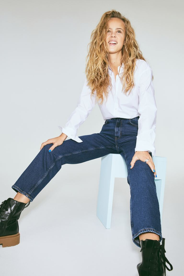 Olivia Vinten featured in  the H&M lookbook for Winter 2021