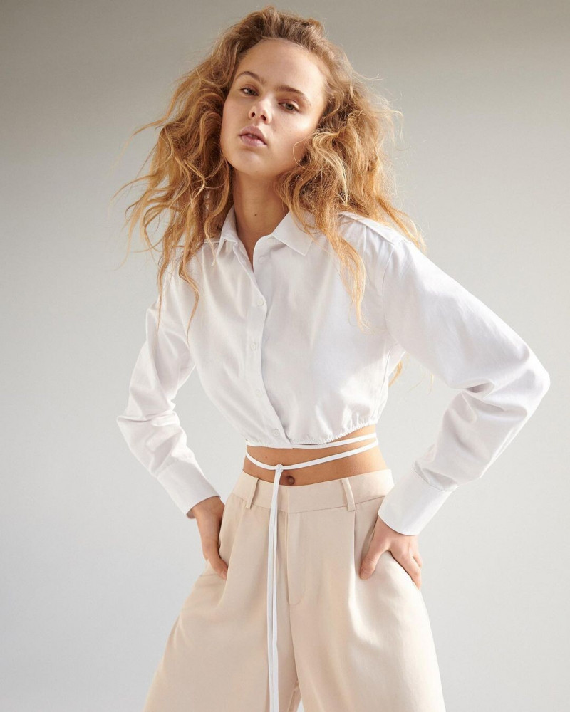 Olivia Vinten featured in  the Reserved lookbook for Spring/Summer 2021