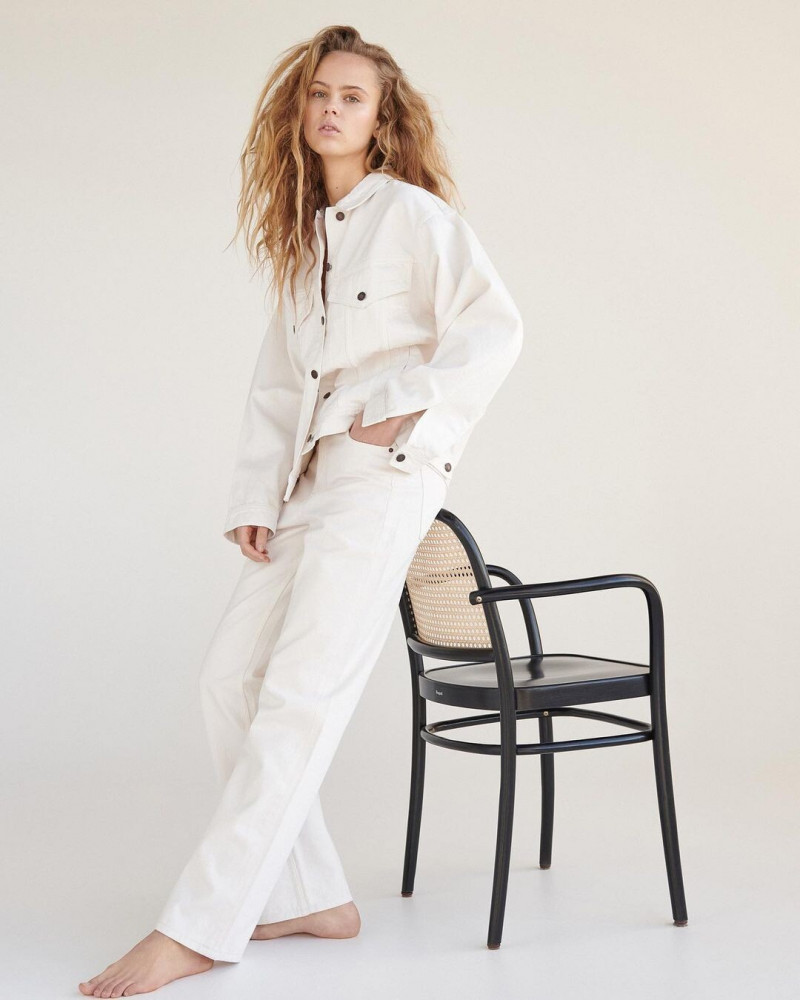 Olivia Vinten featured in  the Reserved lookbook for Spring/Summer 2021