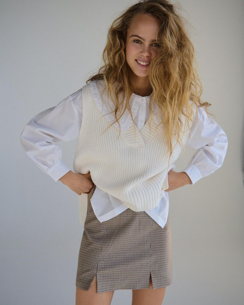 Olivia Vinten featured in  the Reserved lookbook for Spring/Summer 2021