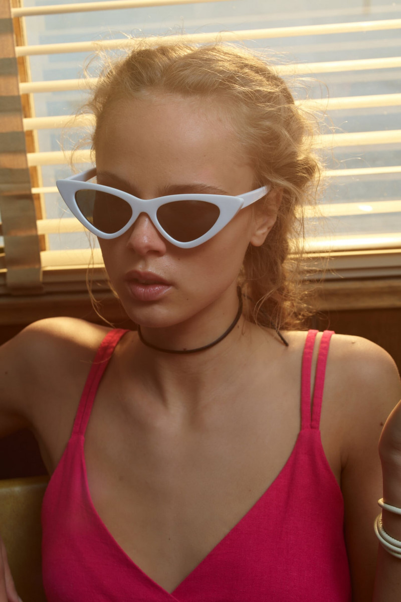 Olivia Vinten featured in  the Zara catalogue for Summer 2022