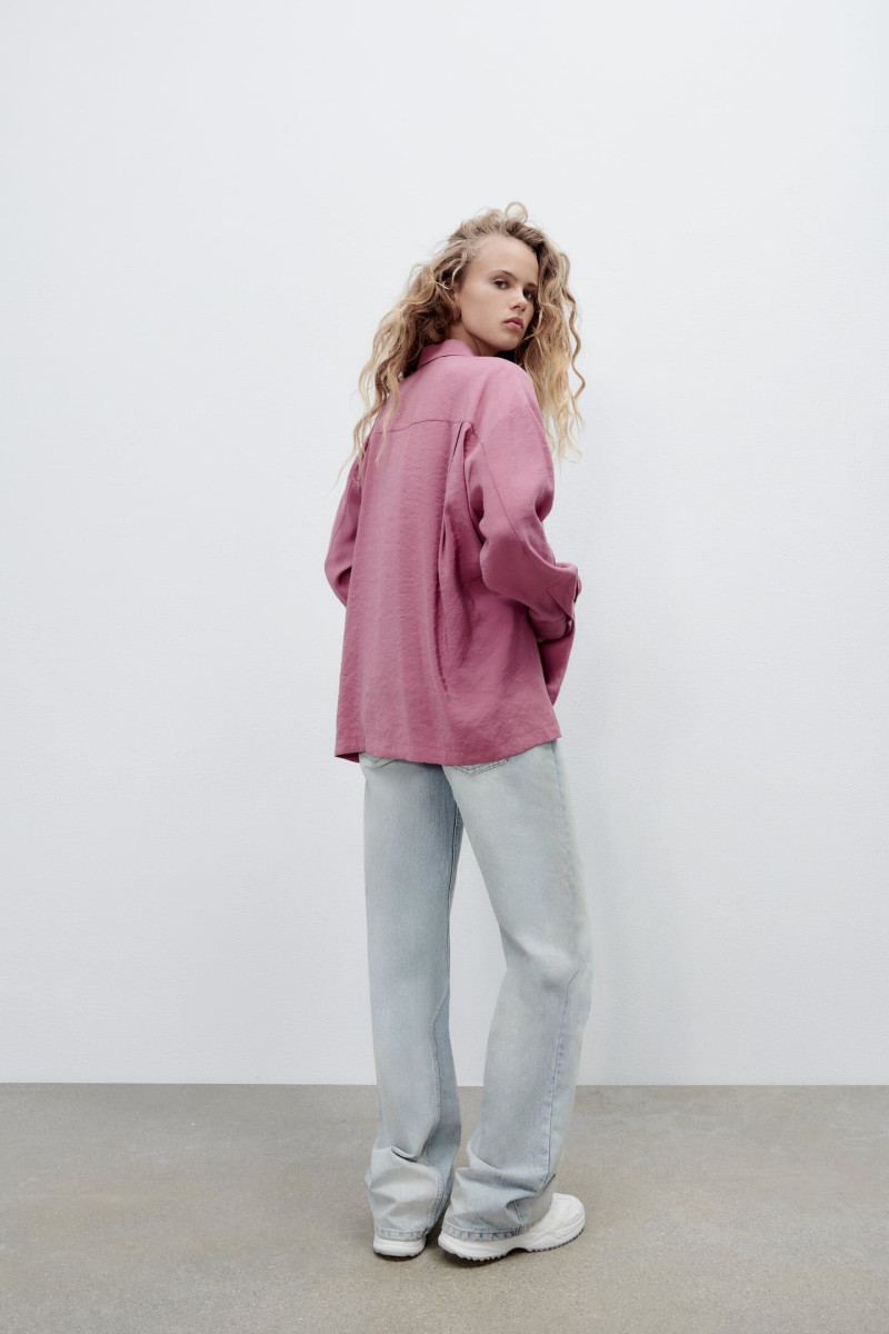 Olivia Vinten featured in  the Zara catalogue for Spring/Summer 2022