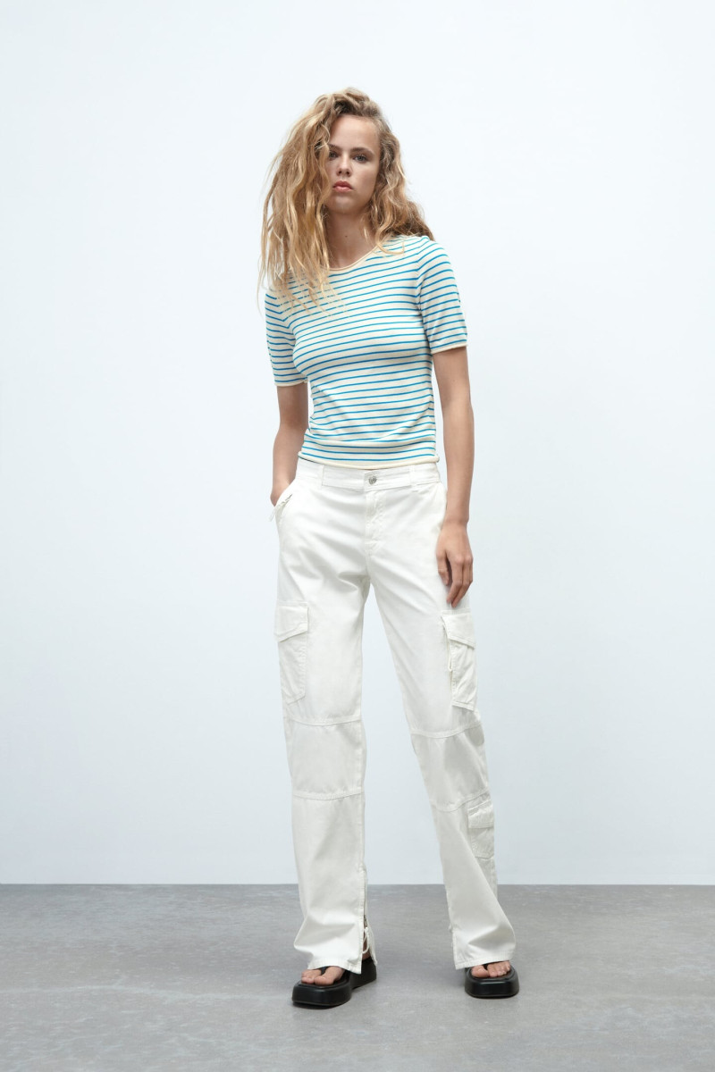 Olivia Vinten featured in  the Zara catalogue for Spring/Summer 2022