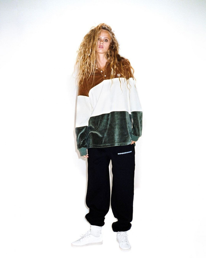 Olivia Vinten featured in  the Noon Goons lookbook for Spring/Summer 2022