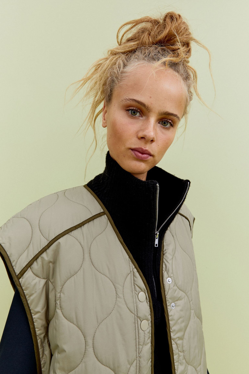 Olivia Vinten featured in  the H&M catalogue for Autumn/Winter 2021