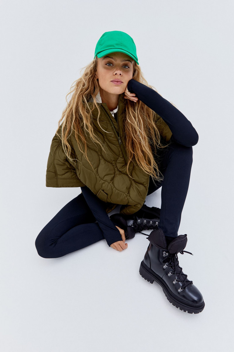 Olivia Vinten featured in  the H&M catalogue for Autumn/Winter 2021