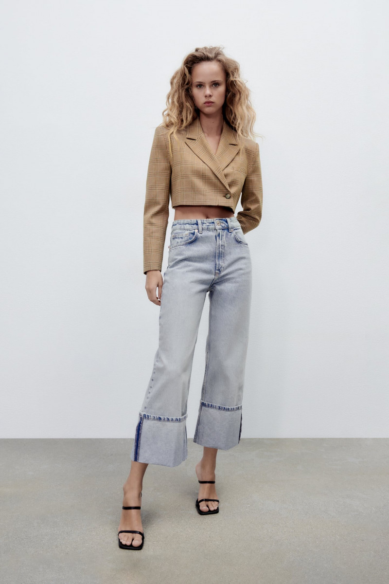 Olivia Vinten featured in  the Zara catalogue for Spring 2022