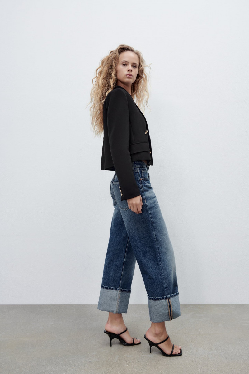 Olivia Vinten featured in  the Zara catalogue for Spring 2022