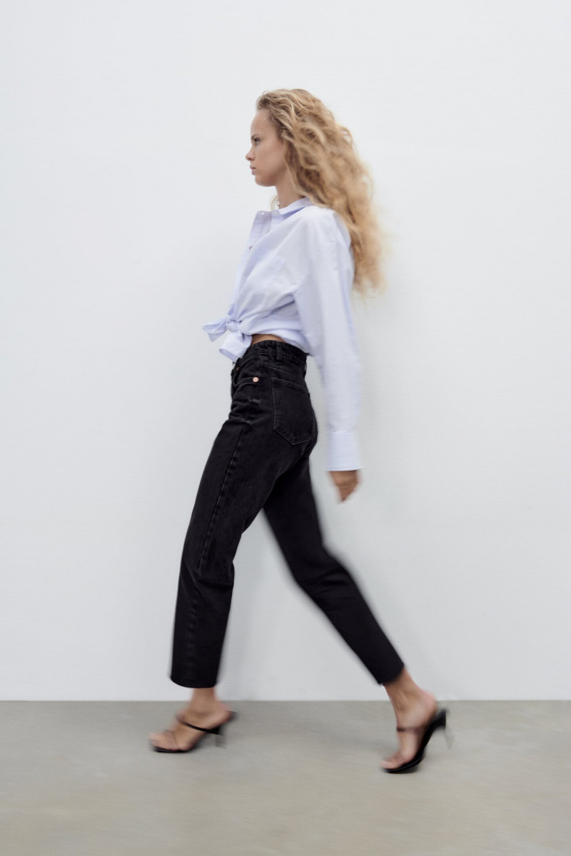 Olivia Vinten featured in  the Zara catalogue for Spring 2022